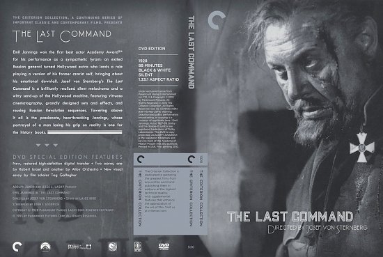 dvd cover The Last Command