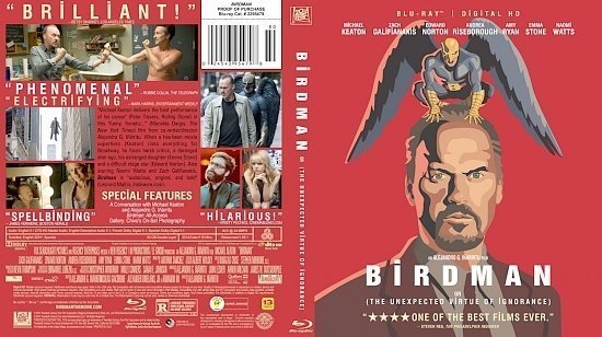 dvd cover Birdman BD