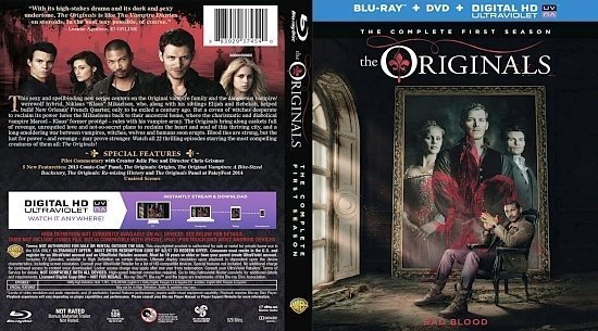 dvd cover The Originals Season 1 Blu ray