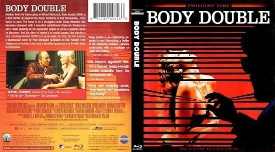 dvd cover Body Double
