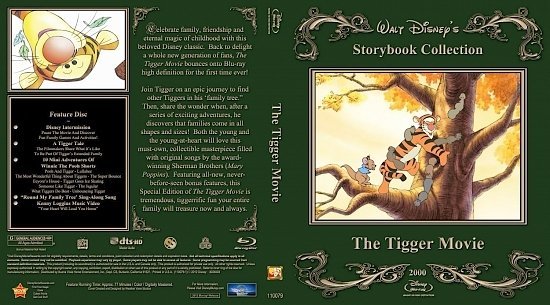 dvd cover Tigger