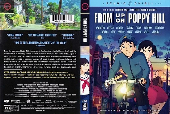 dvd cover From Up On Poppy Hill