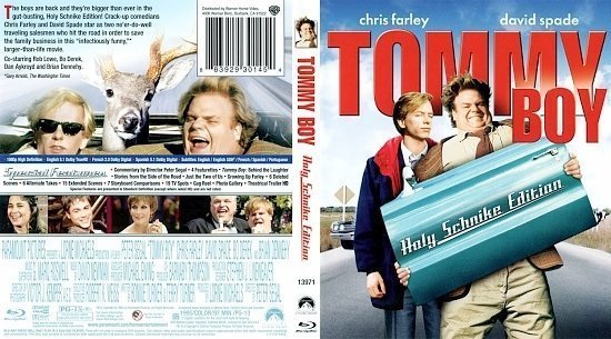 dvd cover Tommy Boy Holy Schnike Edition
