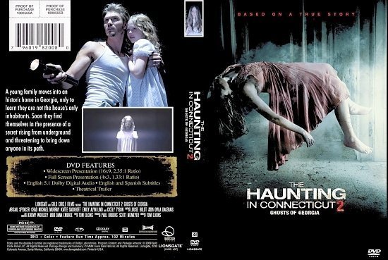 dvd cover The Haunting In Connecticut 2 Ghosts Of Georgia