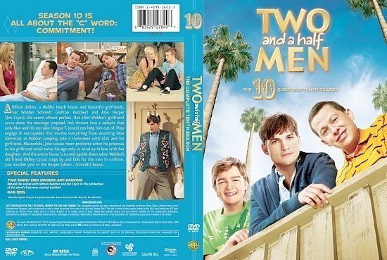 dvd cover Two And A Half Men Season 10