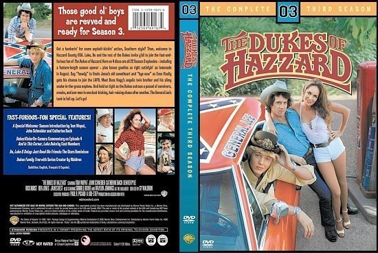 dvd cover The Dukes Of Hazard Season 3