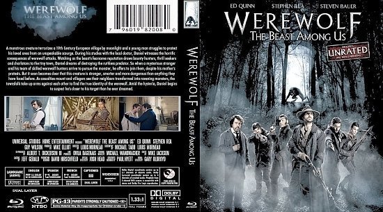 dvd cover Werewolf The Beast Among Us