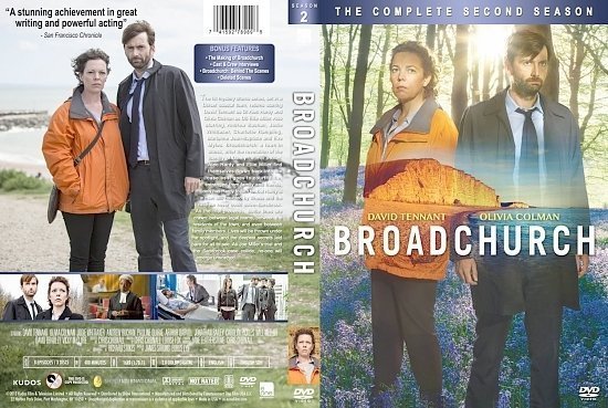 dvd cover Broadchurch S2