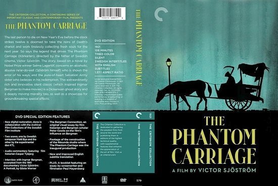 dvd cover The Phantom Carriage