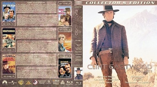 dvd cover Clint Eastwood Collection Volume 2