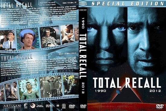 dvd cover Total Recall Double Feature
