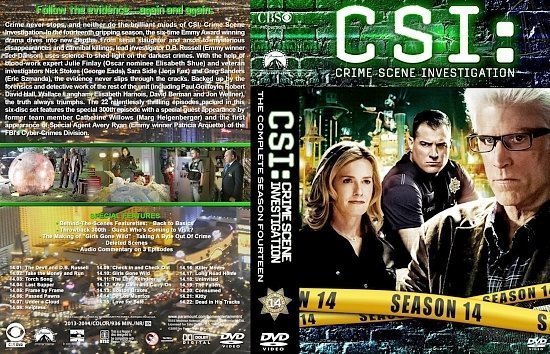 dvd cover CSI lg S14