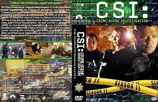 dvd cover CSI lg S11