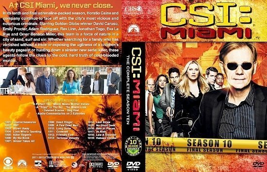 dvd cover CSI Miami lg S10