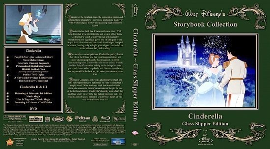 dvd cover Cinderella Glass Slipper Editon