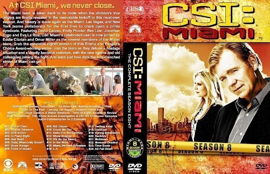 dvd cover CSI Miami lg S8
