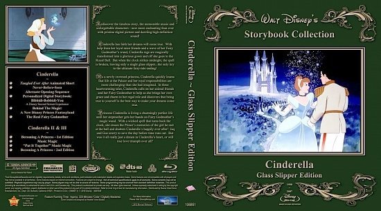 dvd cover Cinderella Glass Slipper Edition