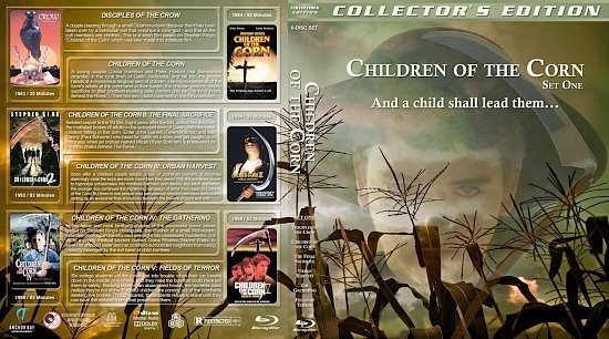 dvd cover Children Of The Corn Set 1