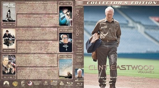 dvd cover Clint Eastwood Collection Volume 3