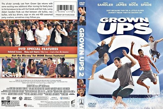 dvd cover Grown Ups 2