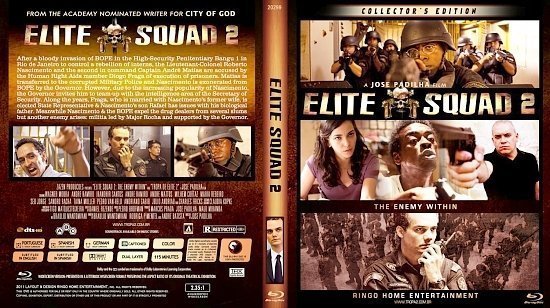 dvd cover Elite Squad 2
