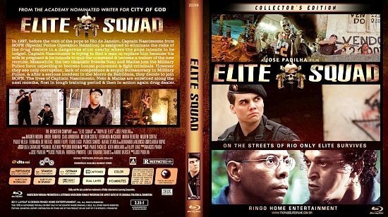 dvd cover Elite Squad