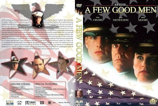 dvd cover A Few Good Men