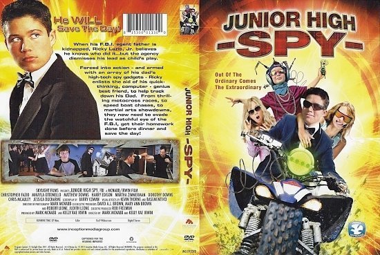 dvd cover Junior High Spy