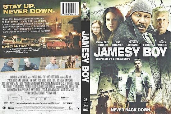 dvd cover Jamesy Boy