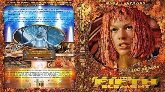 dvd cover The Fifth Element