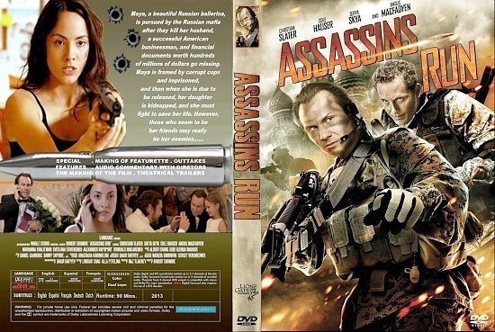 dvd cover Assassins Run