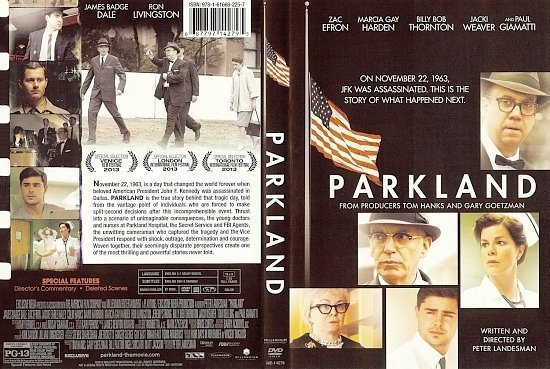 dvd cover Parkland