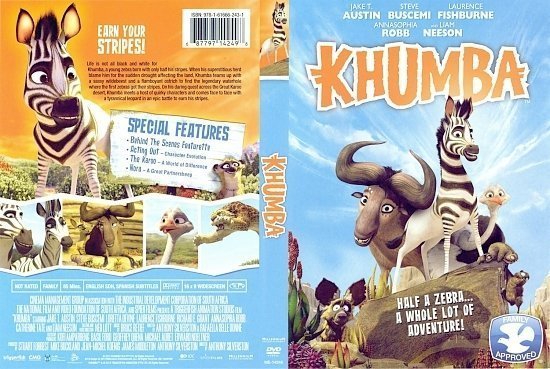 dvd cover Khumba