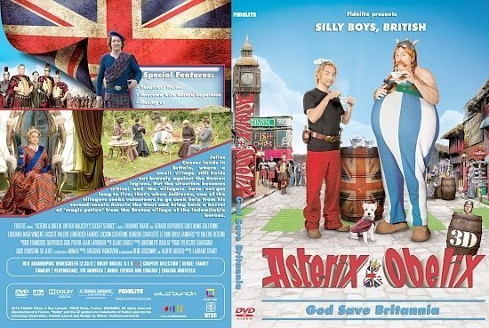 dvd cover Asterix & Obelix God Save Britannia