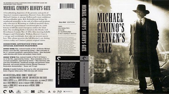 dvd cover Heaven's Gate