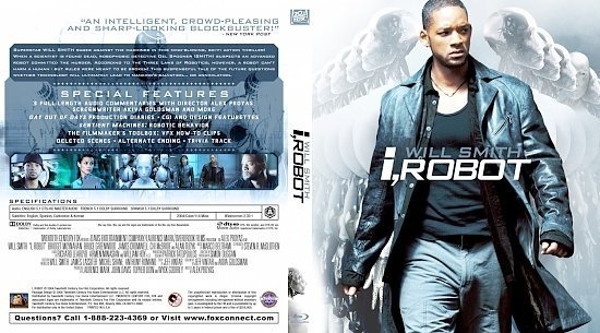dvd cover I, Robot
