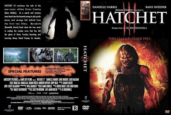 dvd cover Hatchet III