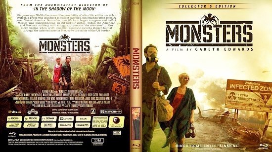 dvd cover Monsters
