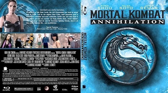 dvd cover Mortal Kombat Annihilation