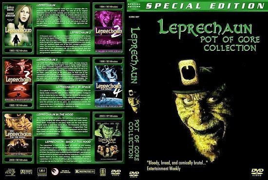 dvd cover Leprechaun: Pot of Gore Collection version 1