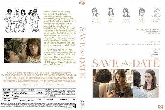 dvd cover Save The Date