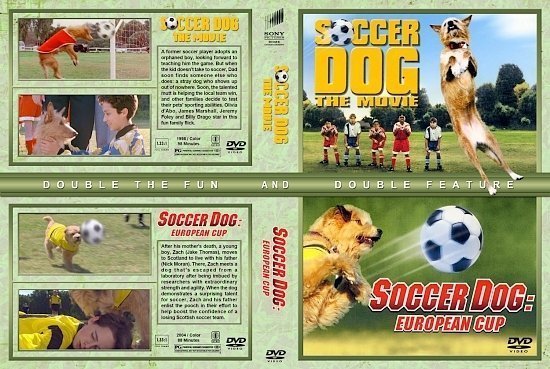dvd cover Soccer Dog / Soccer Dog: European Cup Double