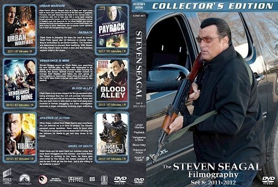 dvd cover The Steven Seagal Filmography Set 8: 2011 2012