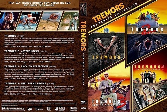 dvd cover Tremors Franchise Collection