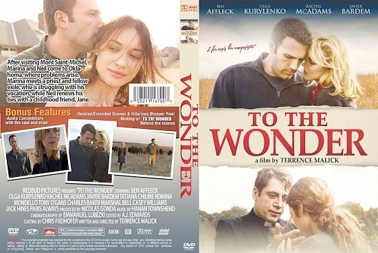 dvd cover To The Wonder