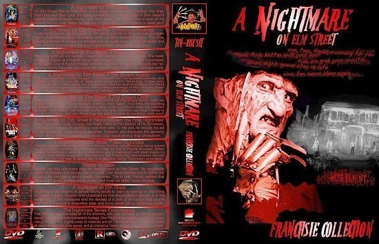 dvd cover A Nightmare On Elm Street Collection