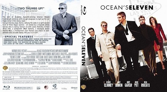 dvd cover Ocean's Eleven