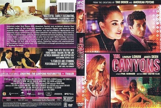 dvd cover The Canyons Scanned