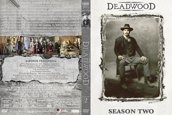 dvd cover Deadwood st S2b