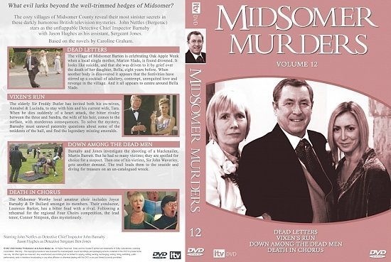 dvd cover Midsomer Murders 12